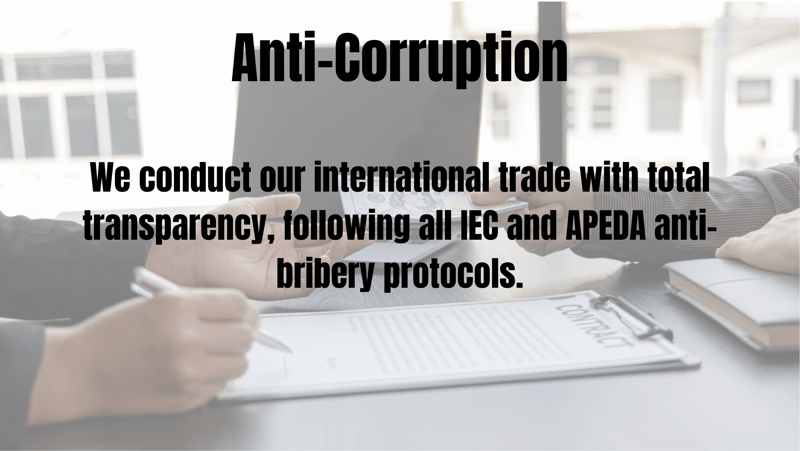 Anti-Corruption & Governance